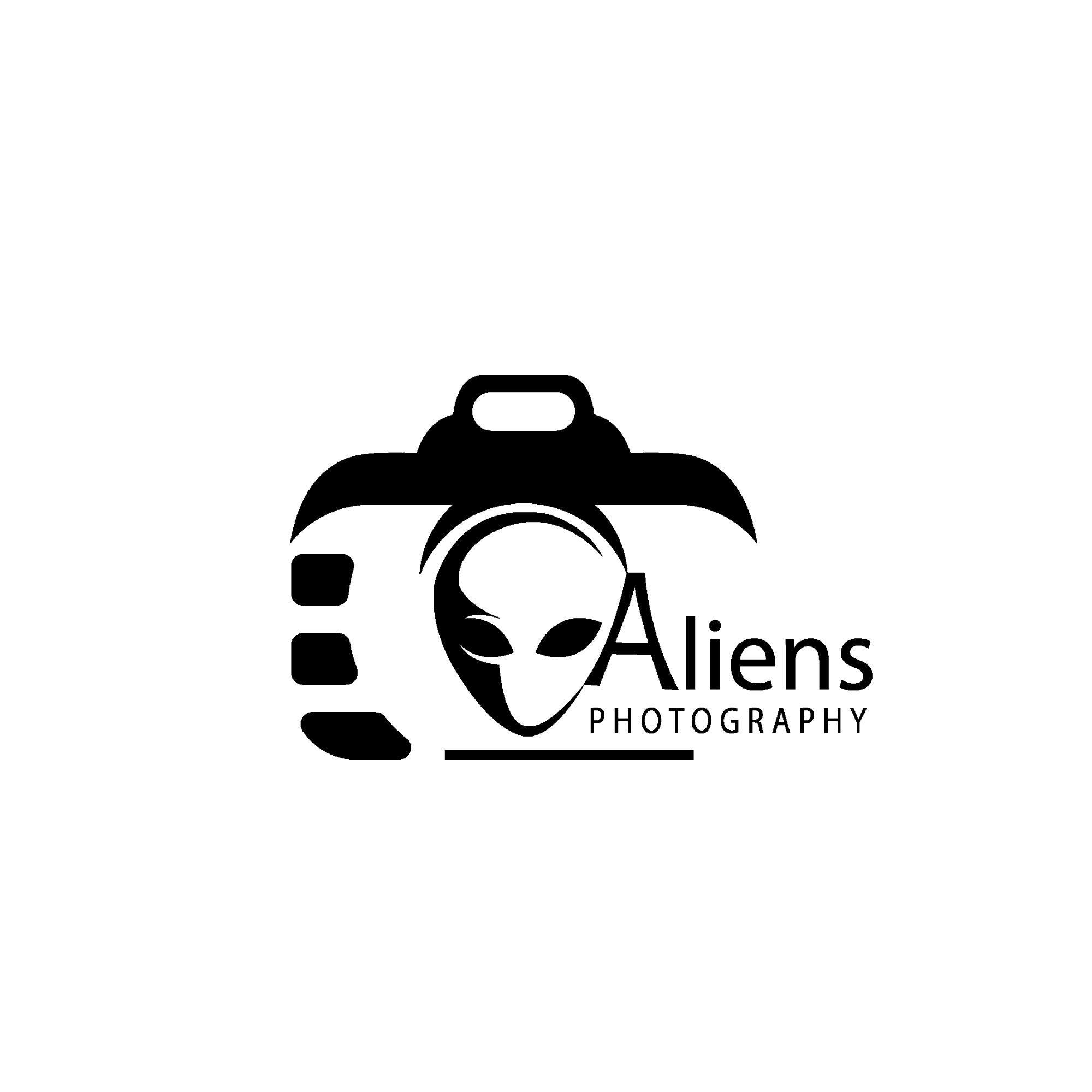 Aliens Photography branding logo
